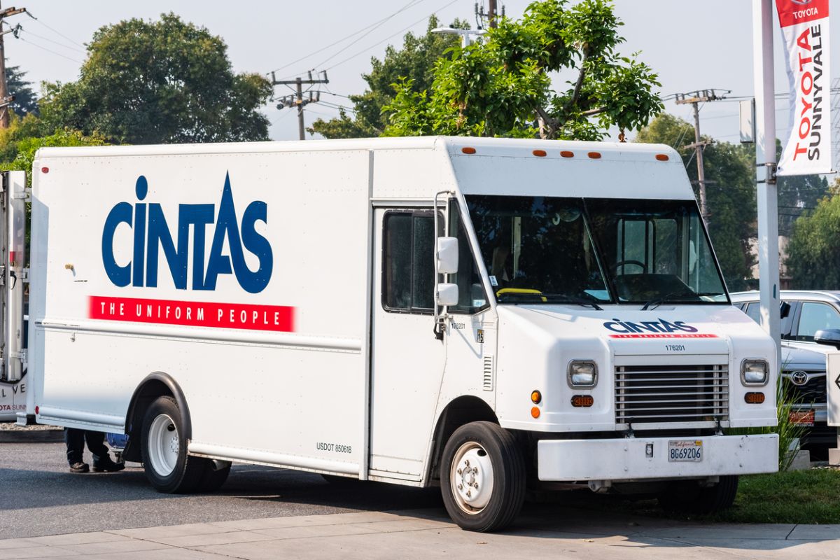 Photo of CINTAS truck