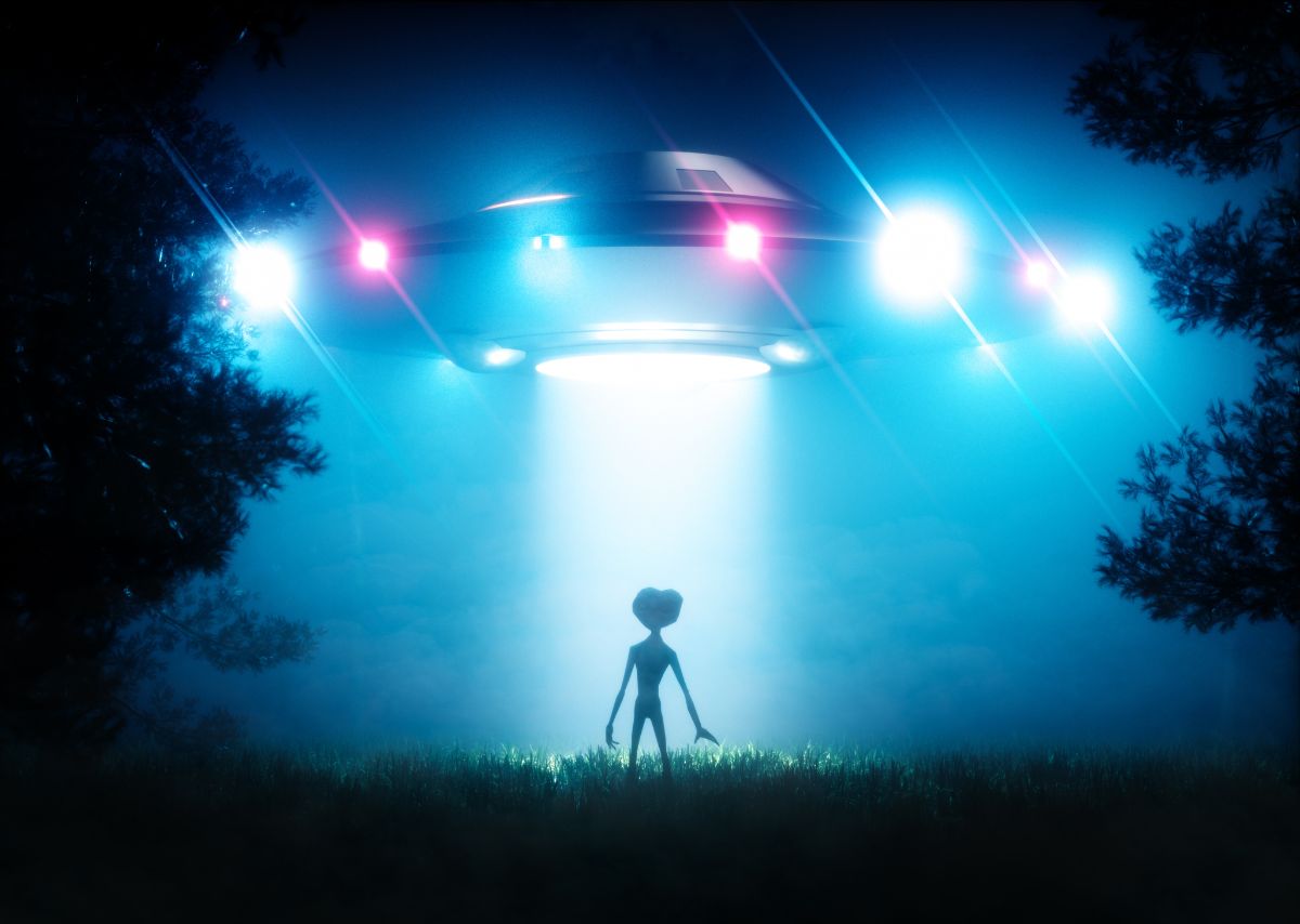 Alien spaceship representing a new ETF