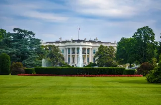 White House, Washington DC by David Everett Strickler courtesy of Unsplash.